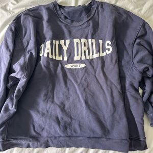Daily Drills sport crewneck